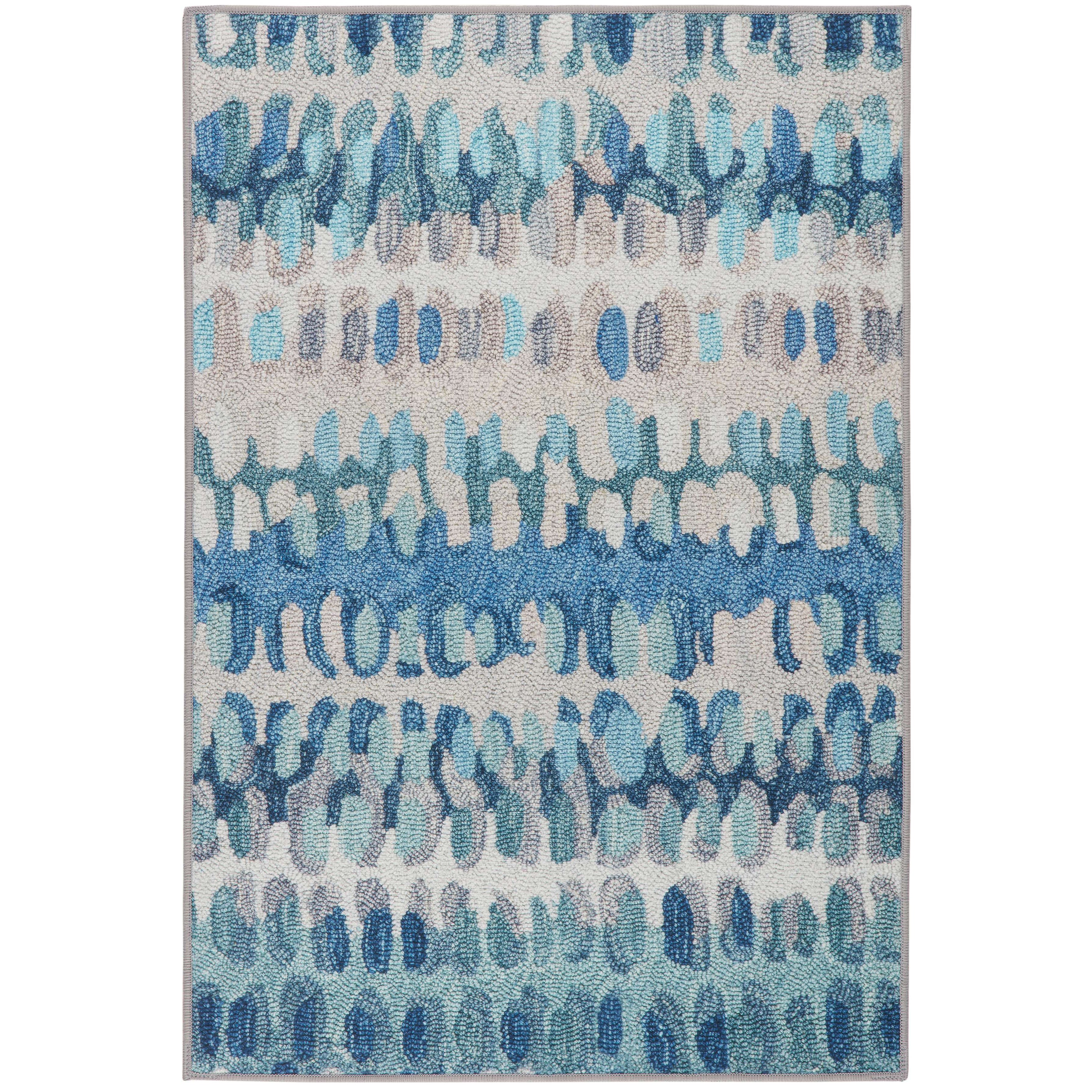 ラグ・カーペット the Apartment blue Lottery Rug Original the Apartment blue Lottery Rug Original