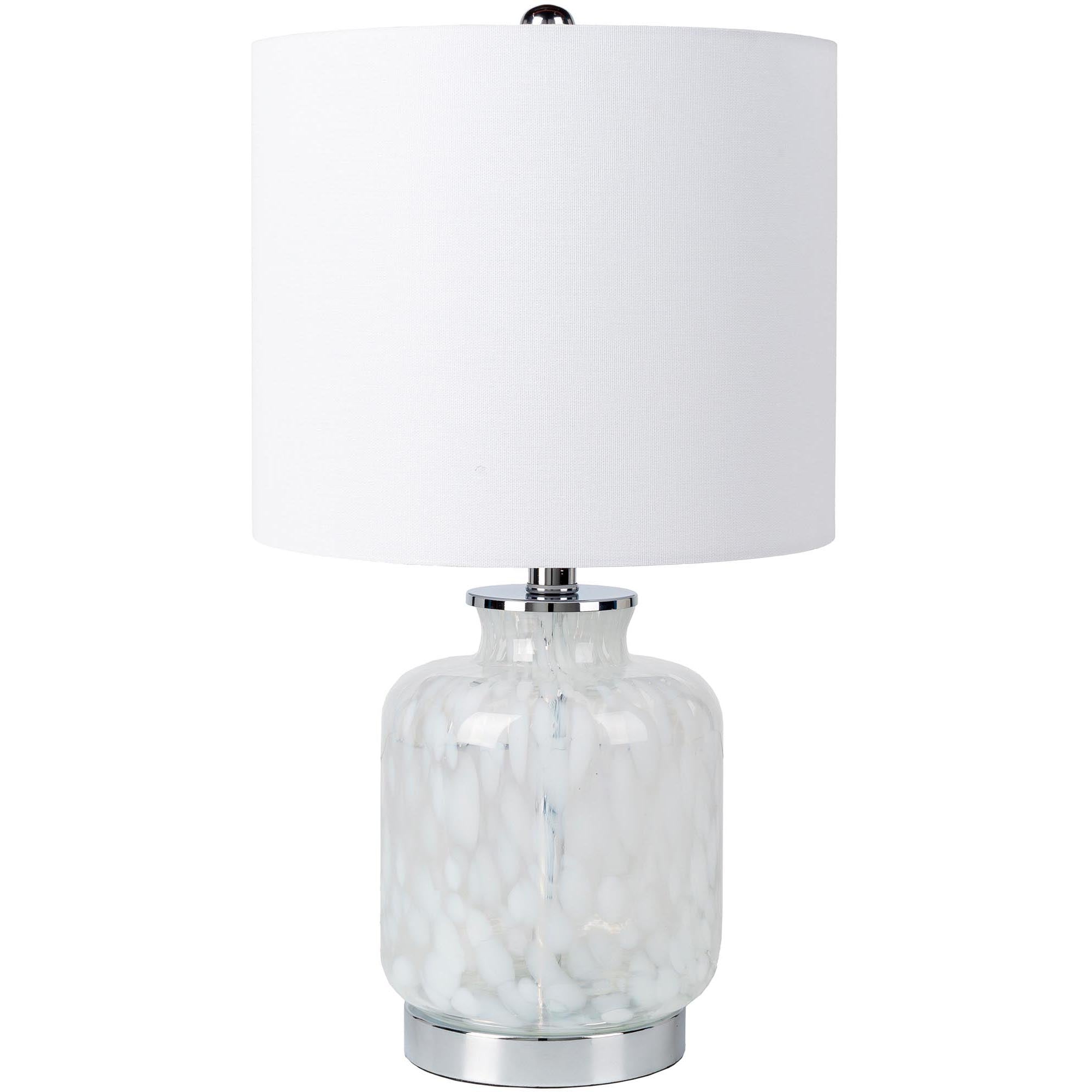 Cylinder glass table lamp best sale