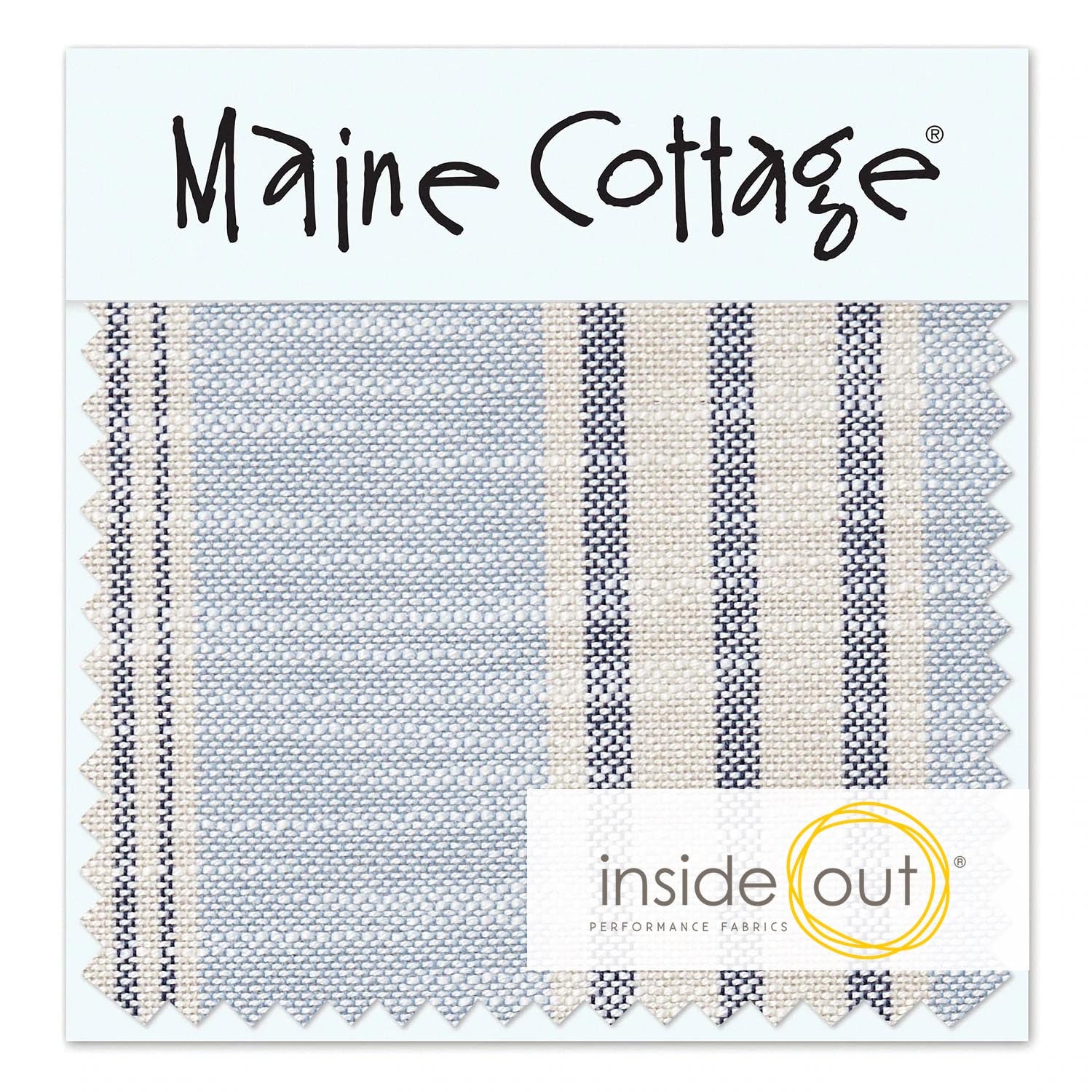 Maine Cottage Laguna: Marine Fabric Sample | Maine Cottage® 