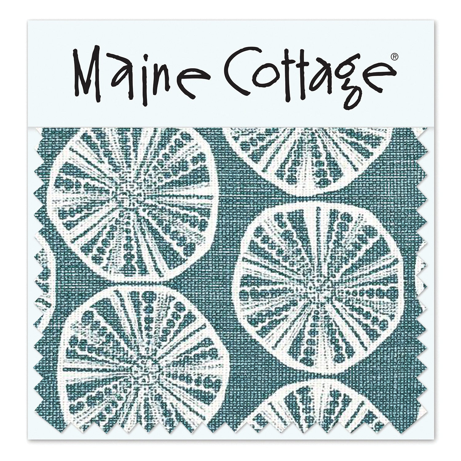 Maine Cottage Sea Biscuit: Bluestone Fabric Sample | Maine Cottage® 