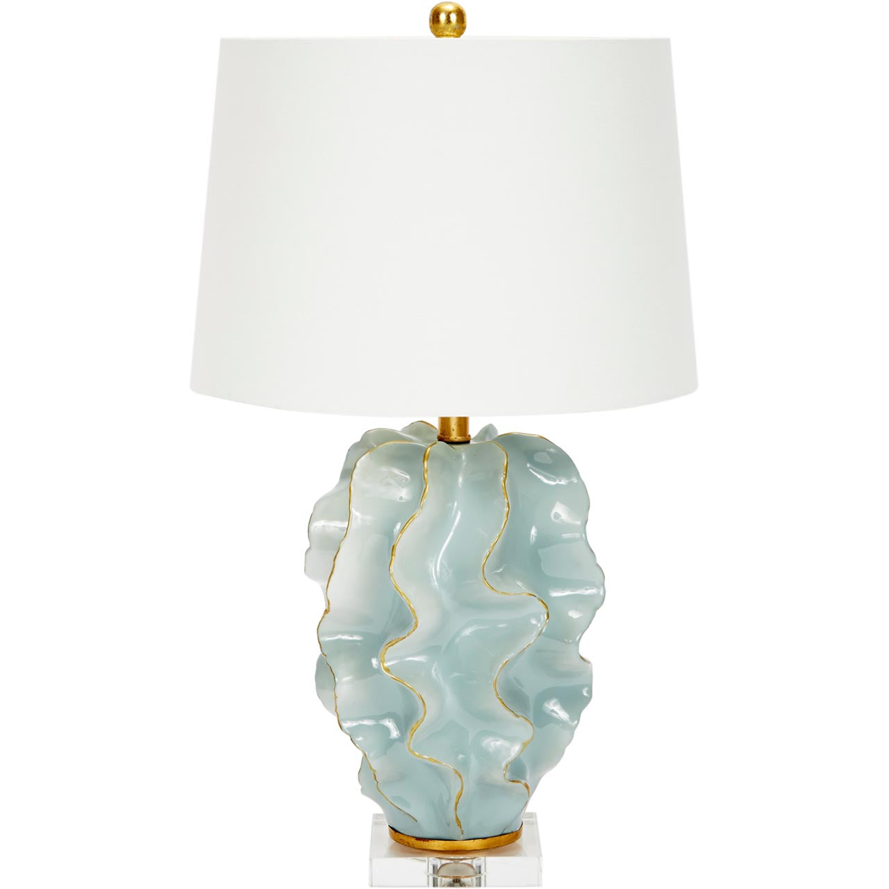 Maris Table Lamp Coastal Blue Table Lamps Maine Cottage®