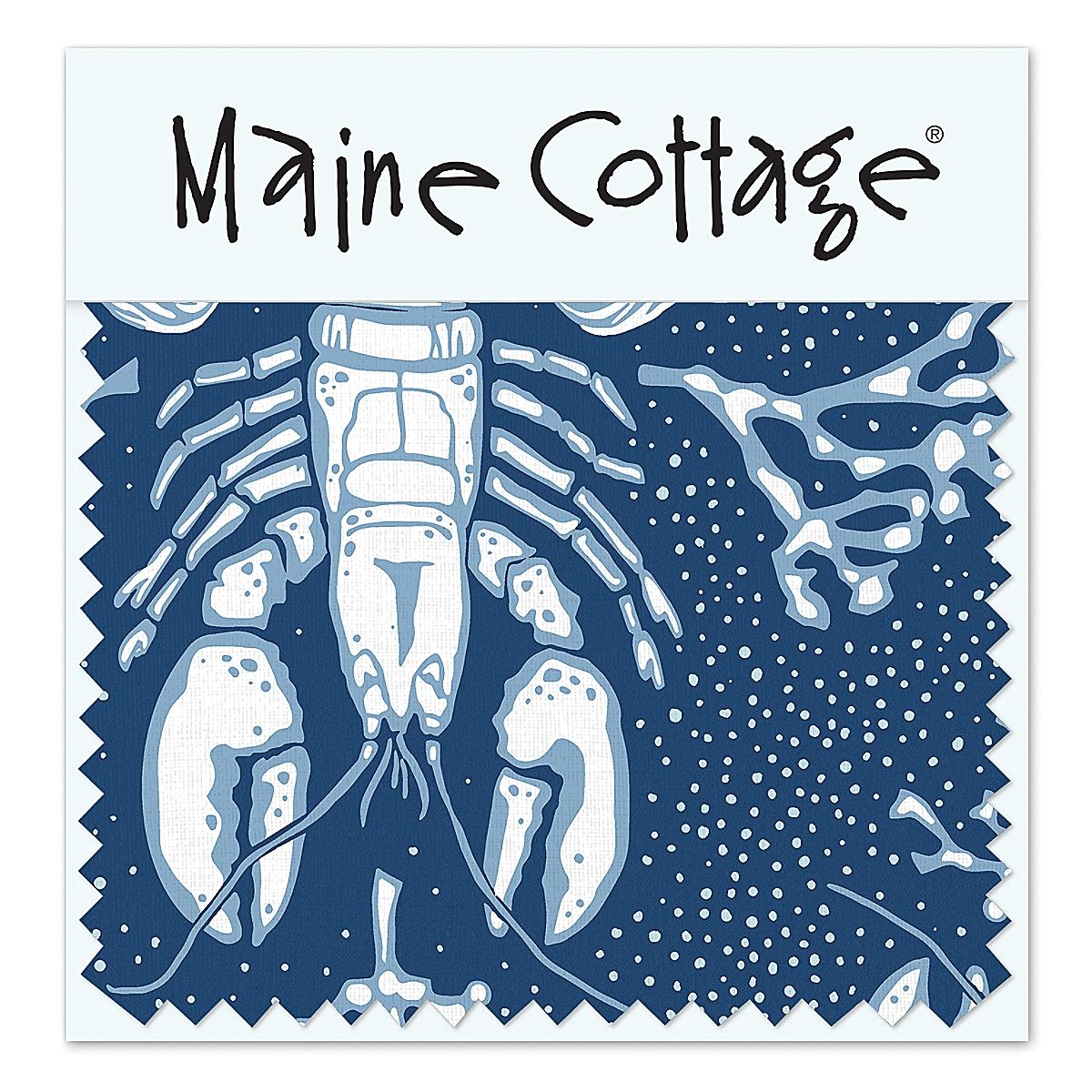 Maine Cottage Clambake: Marine Fabric Sample | Maine Cottage® 