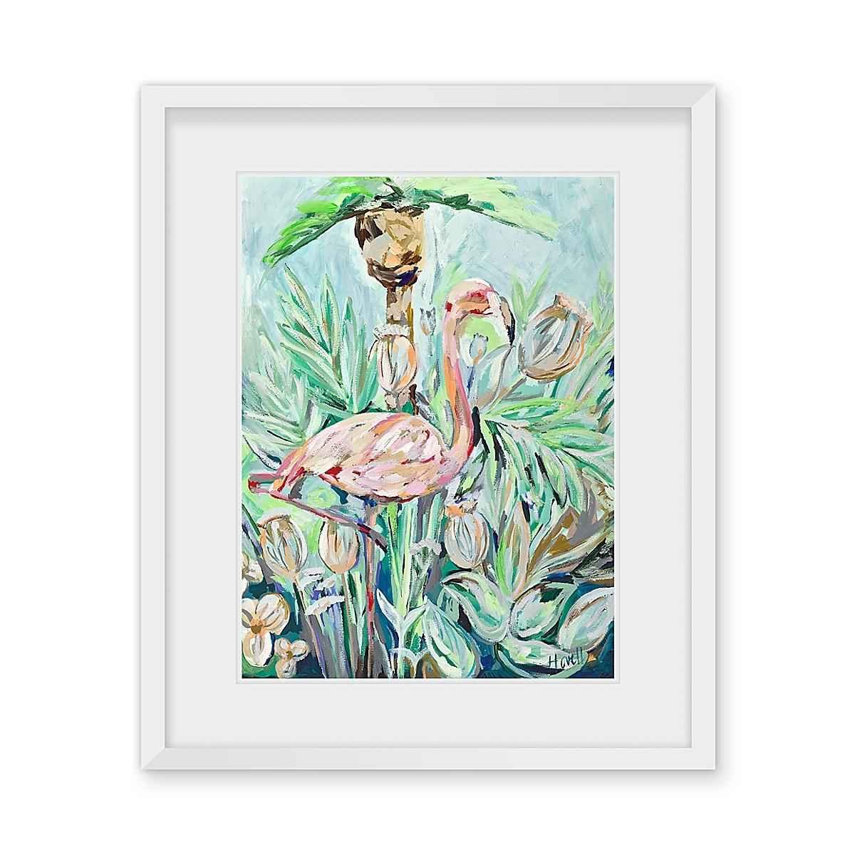 Maine Cottage Flamingo Folliage by Kim Hovell for Maine Cottage® 