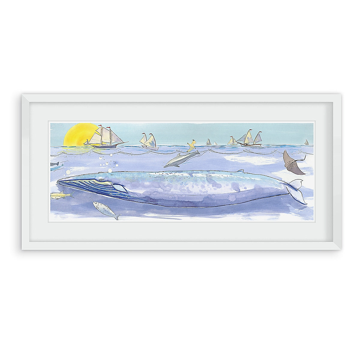 Maine Cottage Blue Whale by Liz Lind for Maine Cottage® 