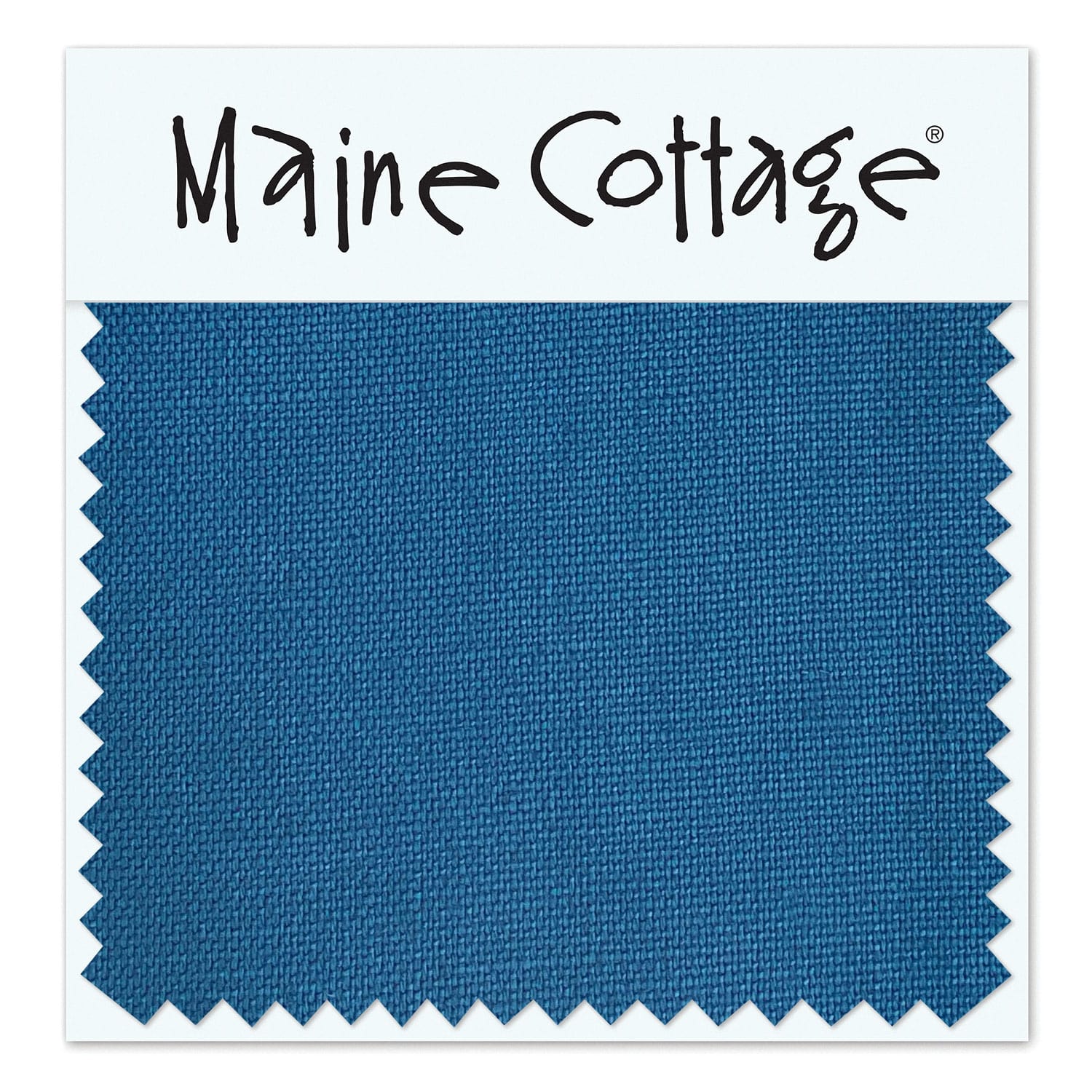 Maine Cottage Beach House Linen: Peacock Fabric Sample | Maine Cottage® 