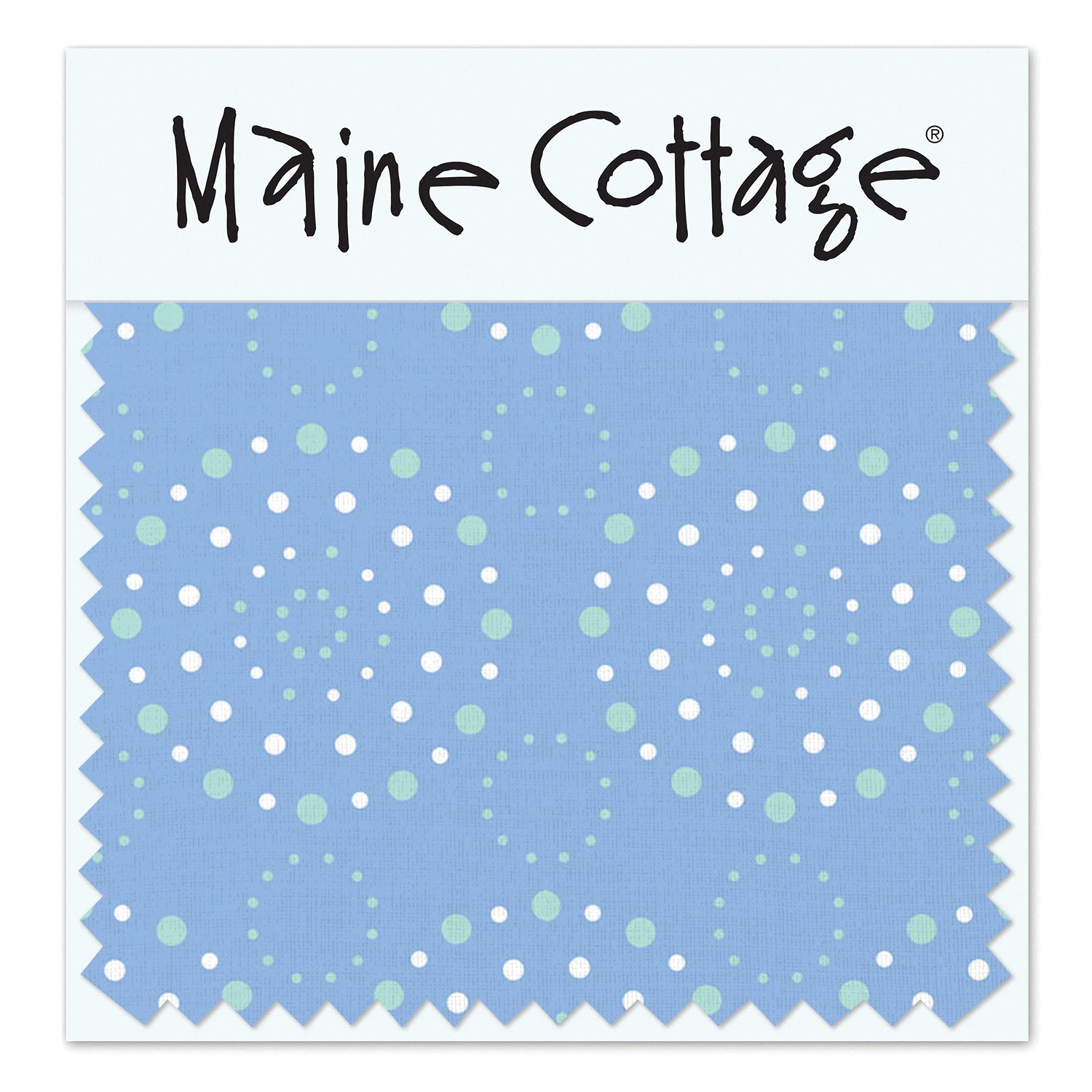 Maine Cottage Fireworks: Nikko Blue Fabric Sample | Maine Cottage® 