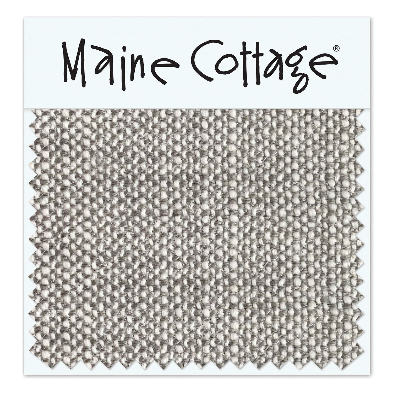 Maine Cottage Tweedy: Oyster Fabric Sample | Maine Cottage® 