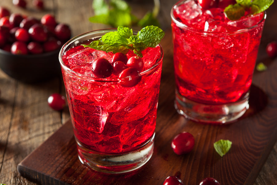 4 Colorful Holiday Cocktails + A Mocktail