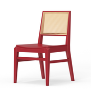 Ginger Chair with Wood Seat - Painted