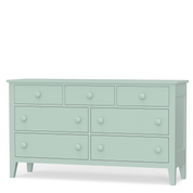 Maine Cottage Addy Double Dresser (65") | Colorful Painted Double Dresser 