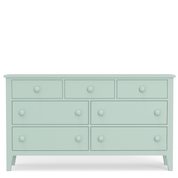 Maine Cottage Addy Double Dresser (65") | Colorful Painted Double Dresser 