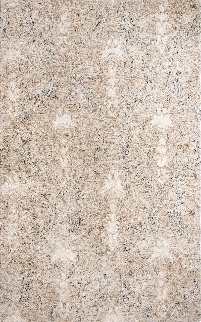 Maine Cottage Carrera Damask Wool Blend Rug 