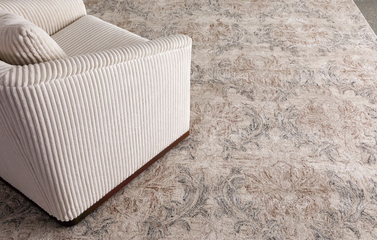 Maine Cottage Carrera Damask Wool Blend Rug 