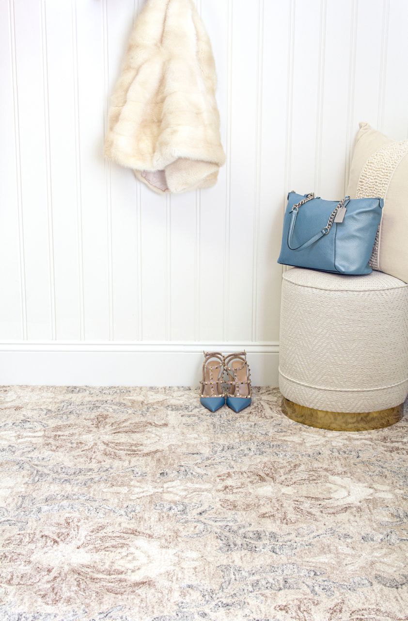 Maine Cottage Carrera Damask Wool Blend Rug 