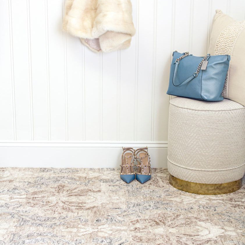 Maine Cottage Carrera Damask Wool Blend Rug 