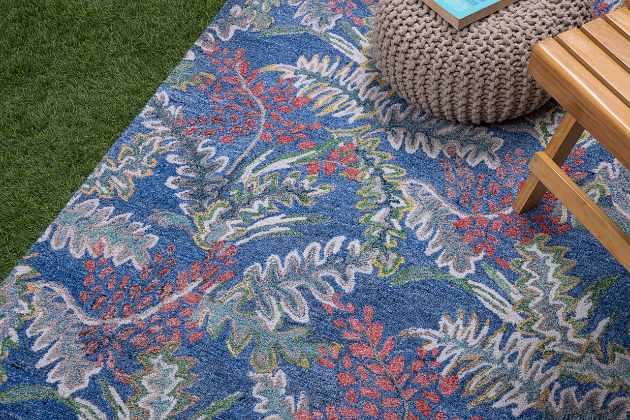 Maine Cottage Honeysuckle Blue Rug 