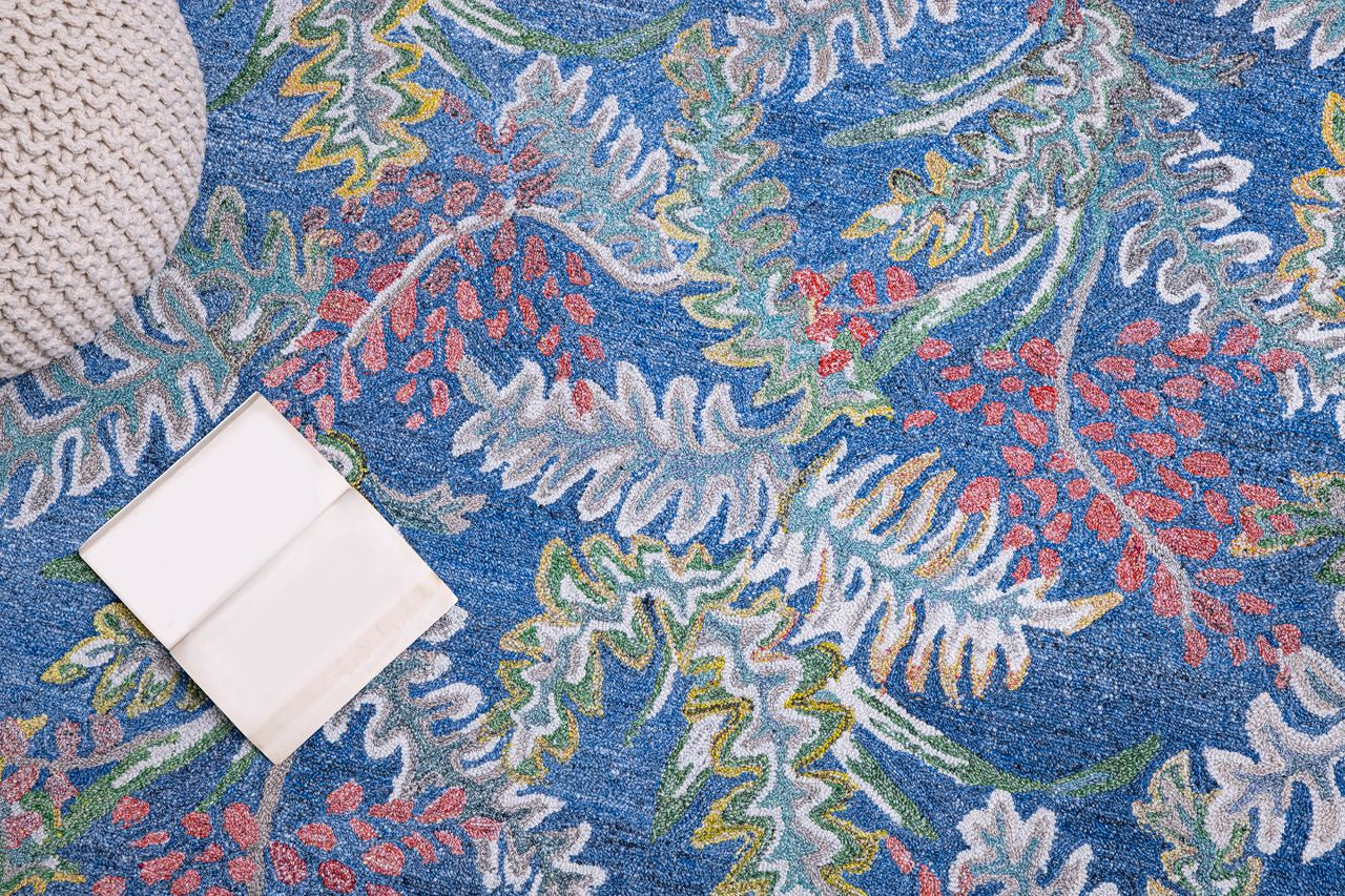 Maine Cottage Honeysuckle Blue Rug 