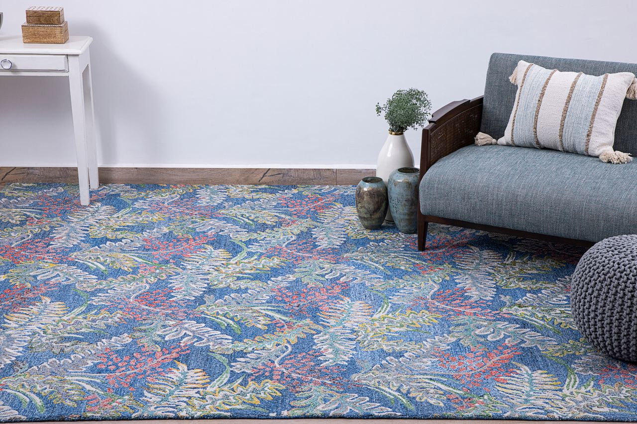 Maine Cottage Honeysuckle Blue Rug 