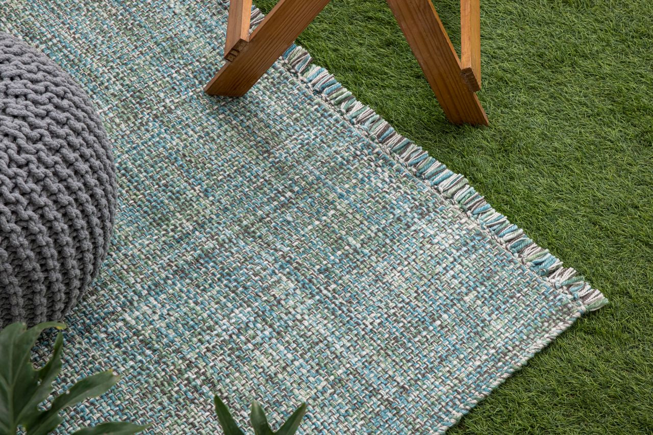 Maine Cottage Morris Teal Rug 