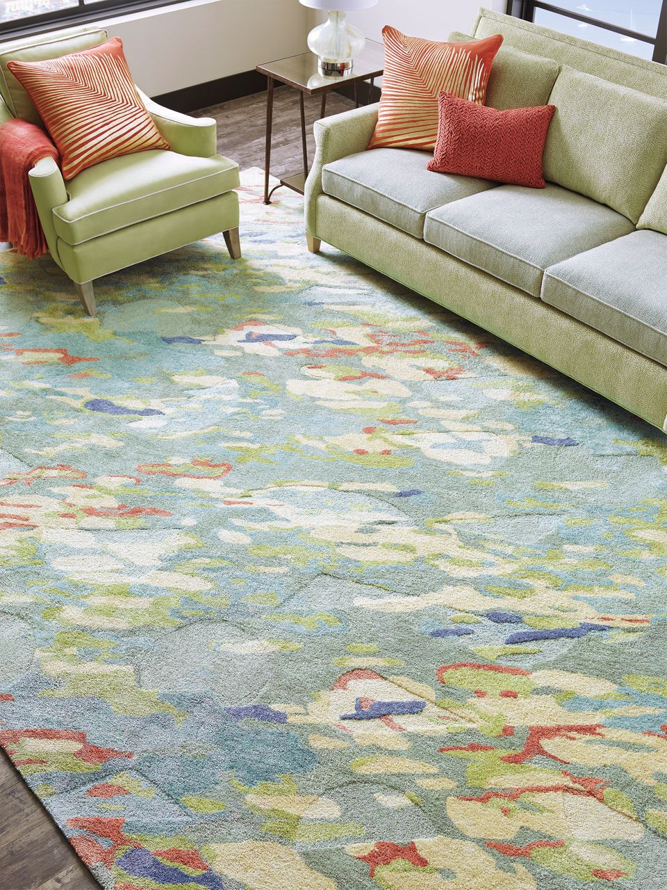 Maine Cottage Reflections Bamboo Viscose Rug 