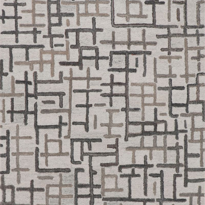 Maine Cottage Campbell Gray Geometric Rug 