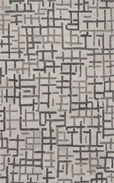 Campbell Gray Geometric Rug