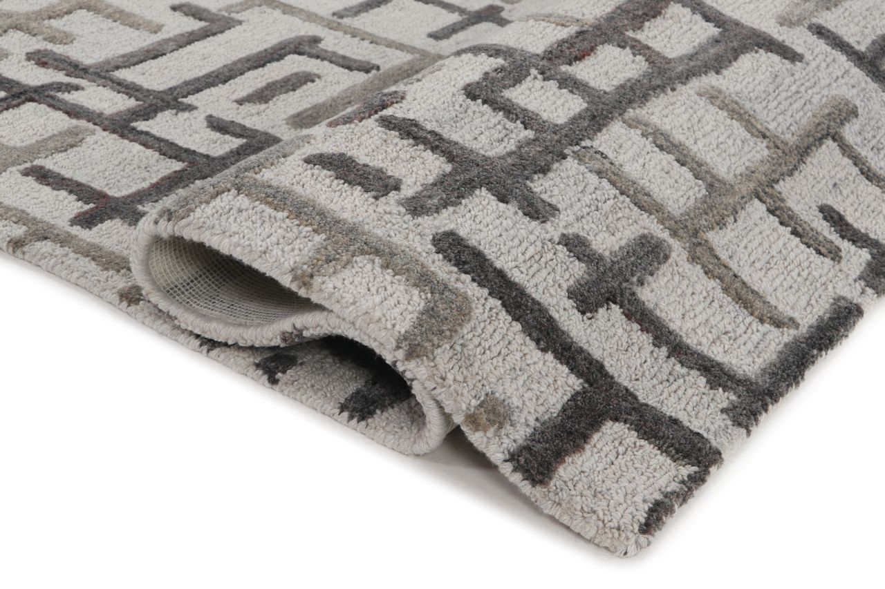 Maine Cottage Campbell Gray Geometric Rug 