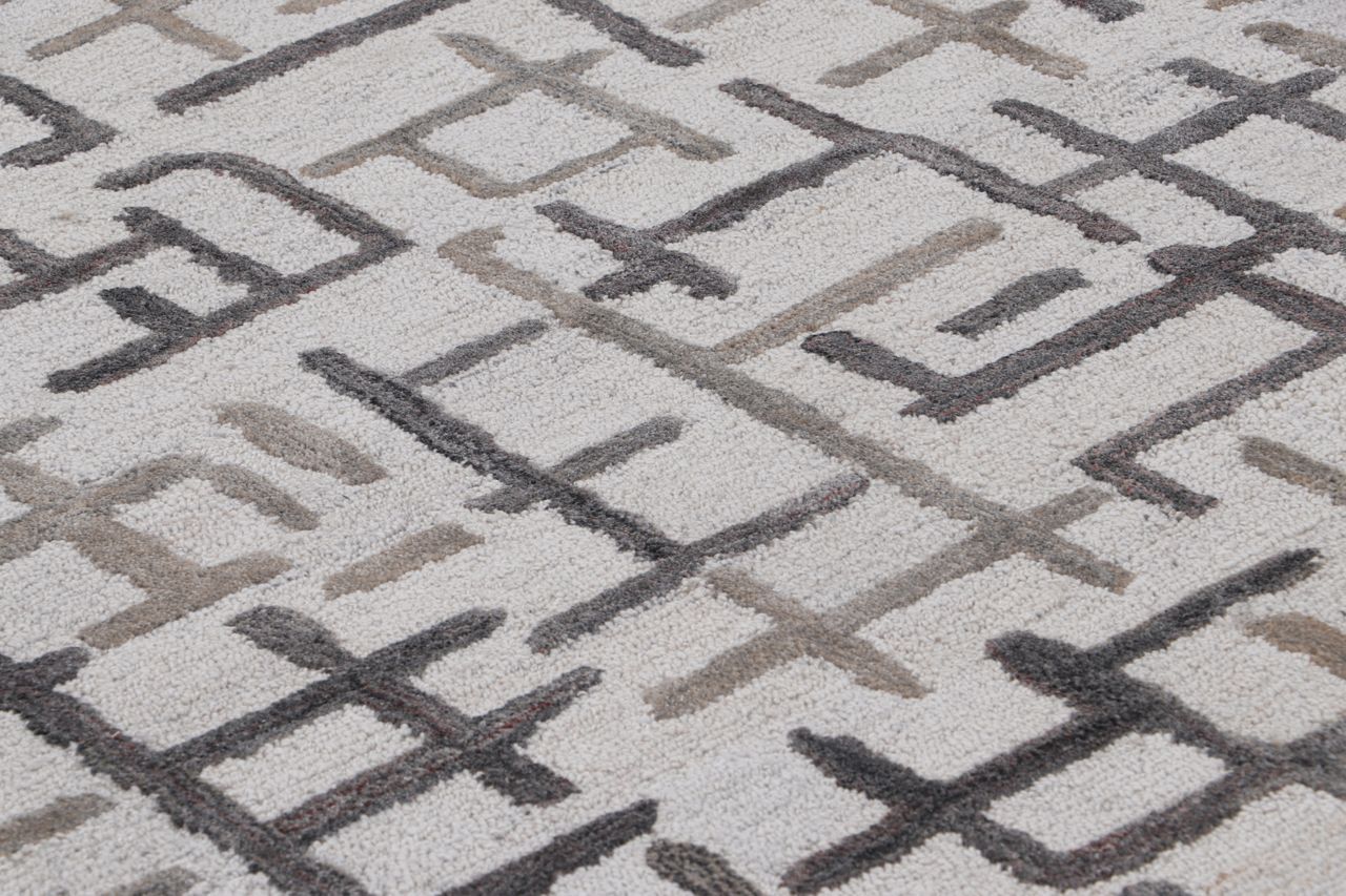 Maine Cottage Campbell Gray Geometric Rug 