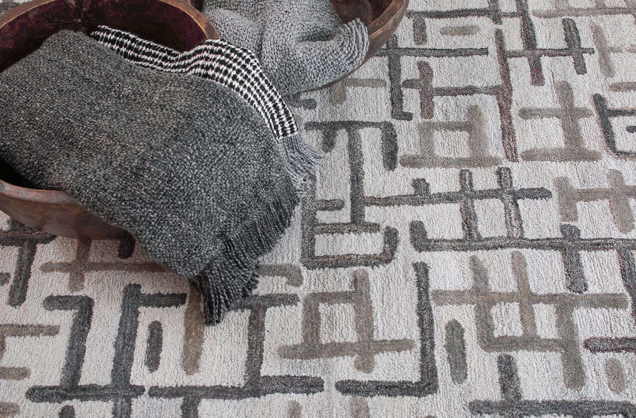 Maine Cottage Campbell Gray Geometric Rug 