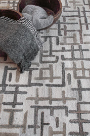 Maine Cottage Campbell Gray Geometric Rug 