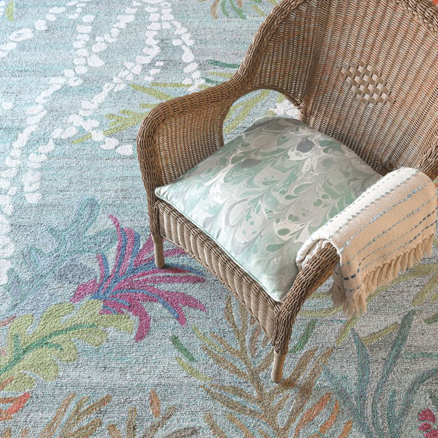 Maine Cottage Reef Aqua Rug 