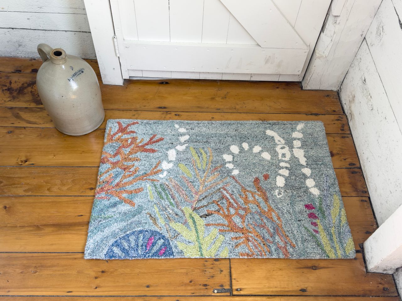 Maine Cottage Reef Aqua Rug 