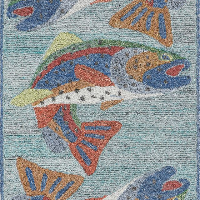 Maine Cottage Gallatin Trout Rug 