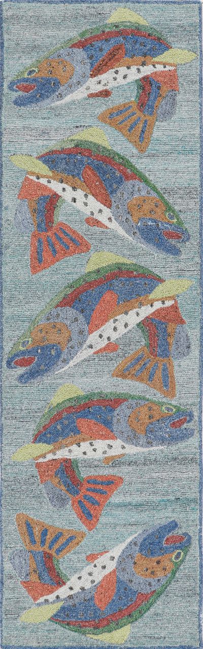 Maine Cottage Gallatin Trout Rug 