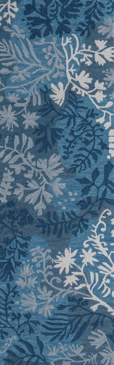 Maine Cottage Garden Damask Wool Rug 
