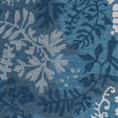 Maine Cottage Garden Damask Wool Rug 