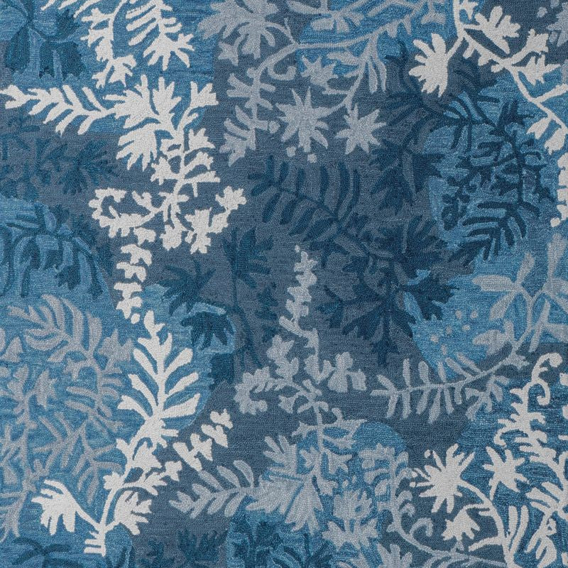 Maine Cottage Garden Damask Wool Rug 