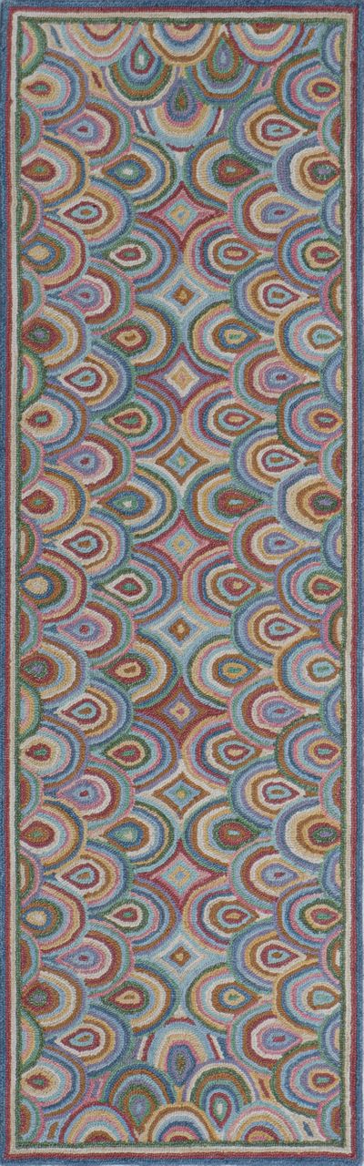 Maine Cottage Rainbows Wool Rug 