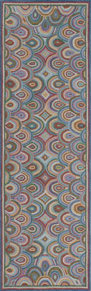 Maine Cottage Rainbows Wool Rug 