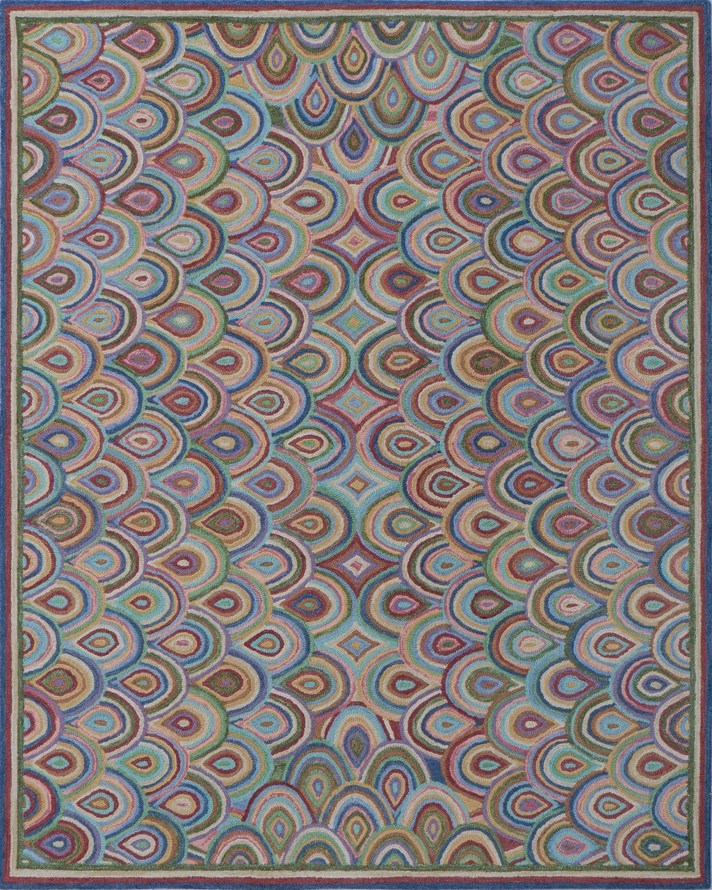 Maine Cottage Rainbows Wool Rug 