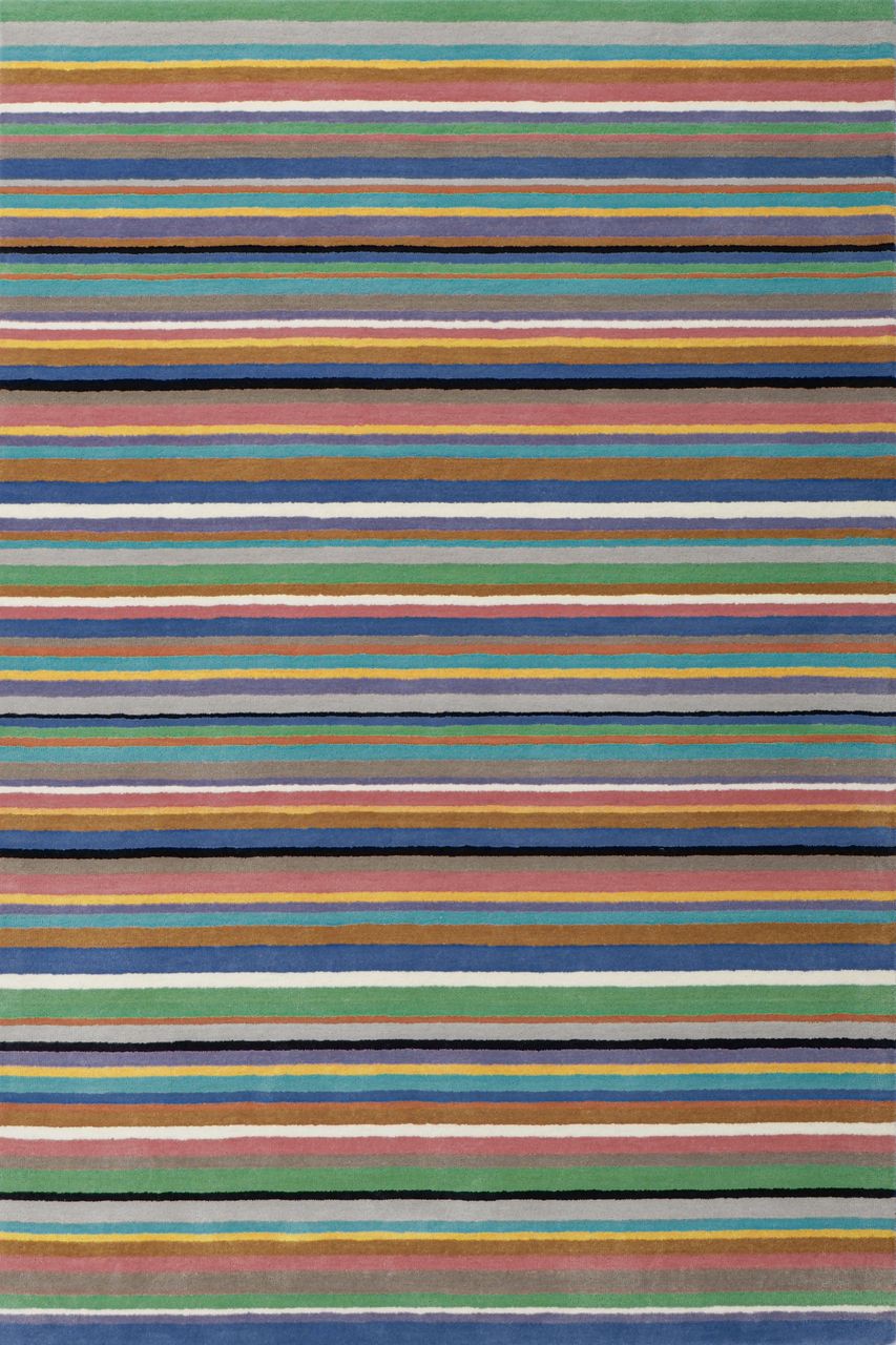 Maine Cottage Colori Striped Wool Rug 