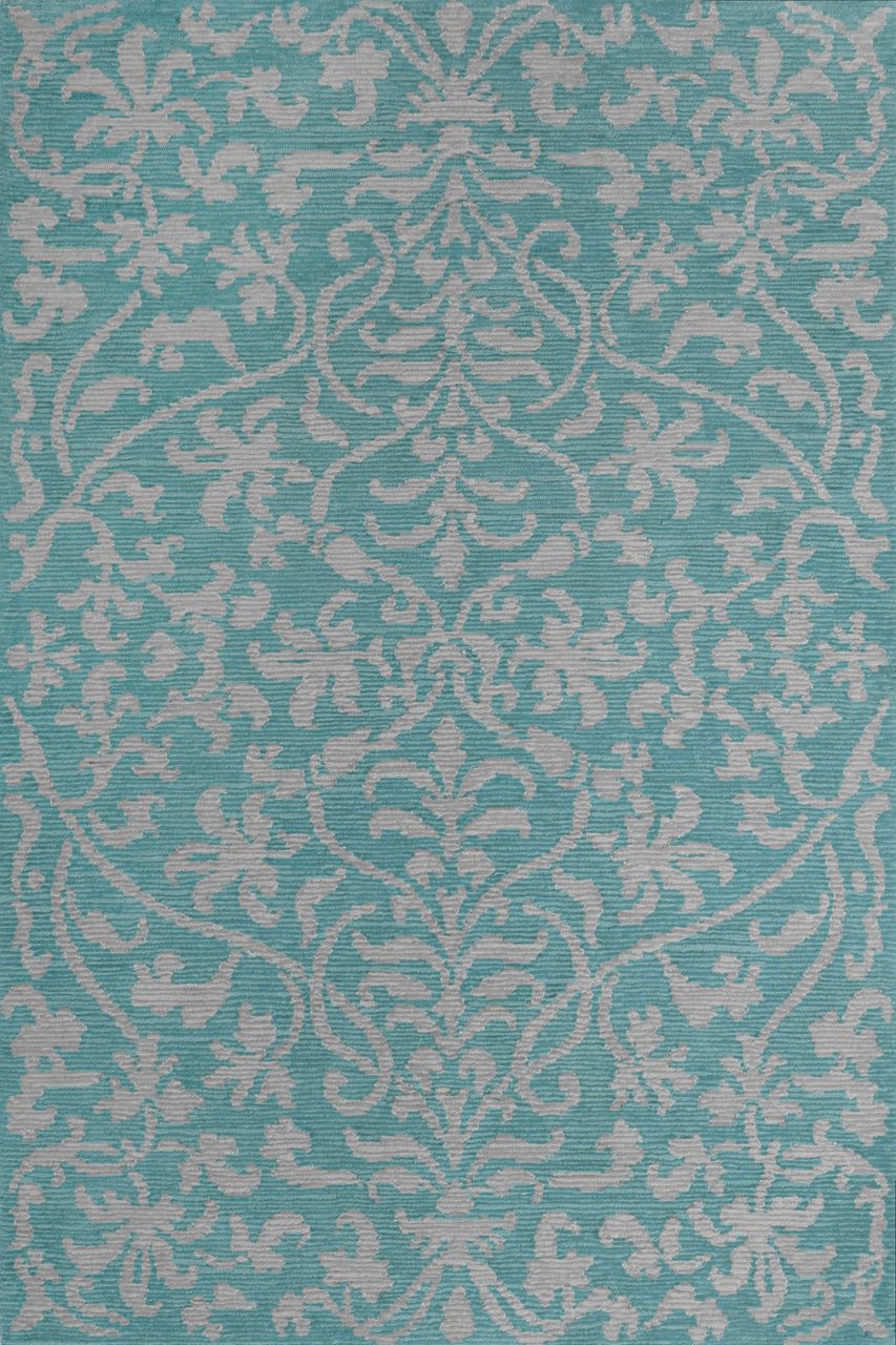 Maine Cottage Medici Turquoise Wool Rug 