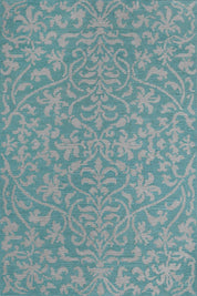 Maine Cottage Medici Turquoise Wool Rug 