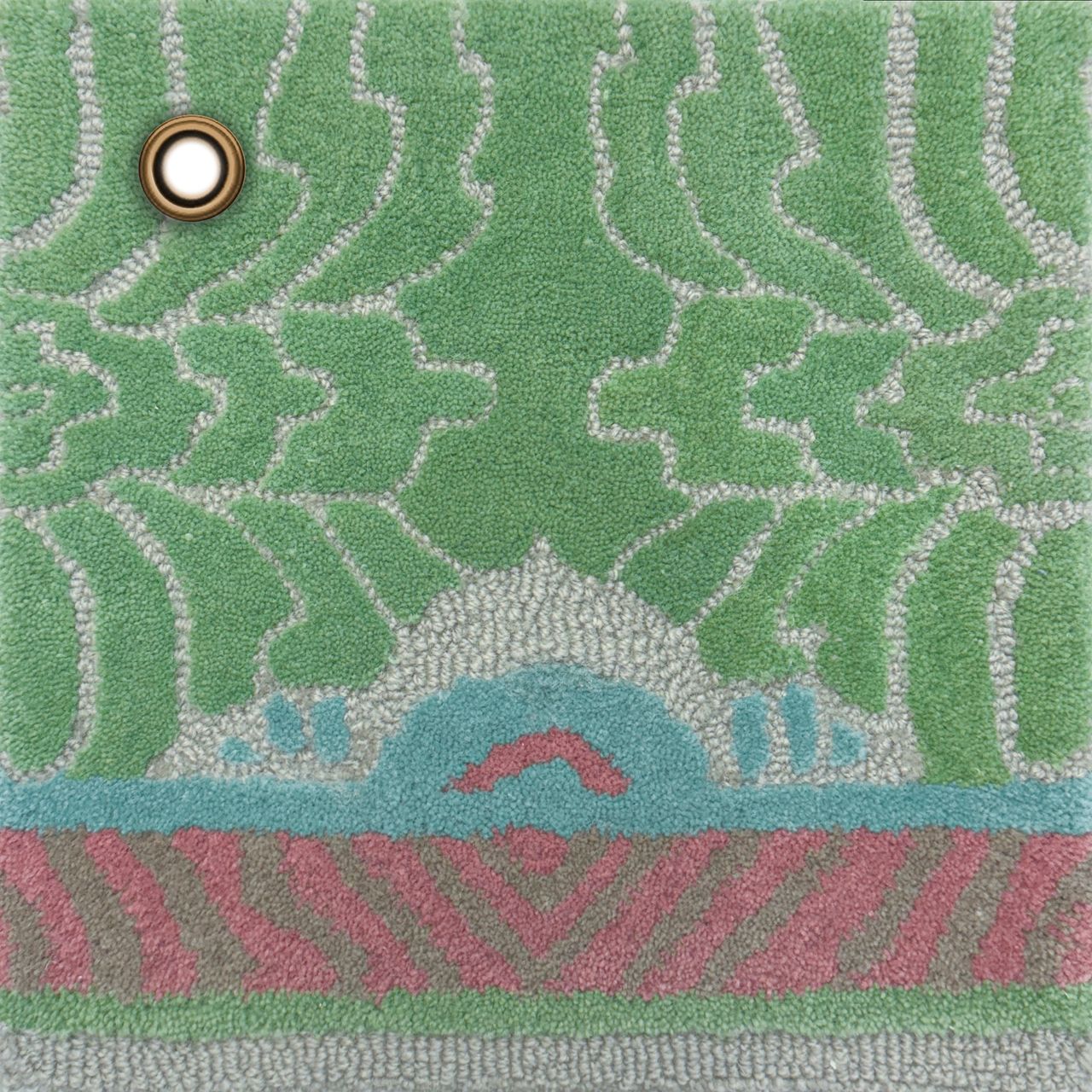 Maine Cottage Oasis Jade Wool Rug 