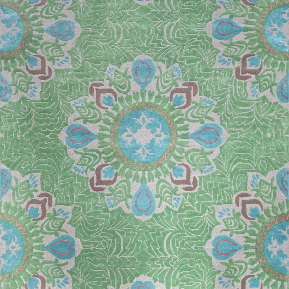 Maine Cottage Oasis Jade Wool Rug 