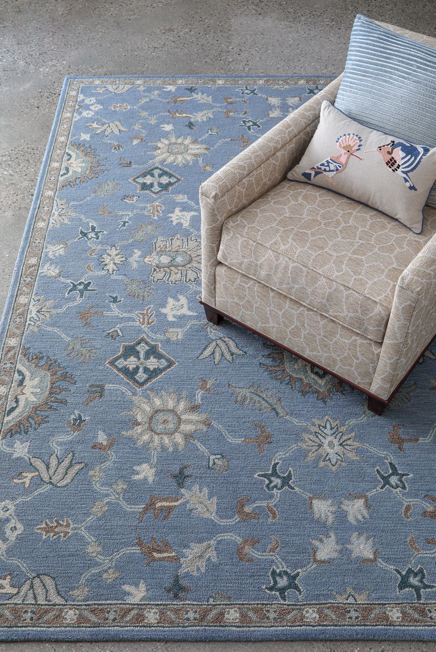 Maine Cottage Greer Denim Wool Rug 