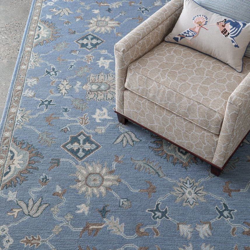 Maine Cottage Greer Denim Wool Rug 