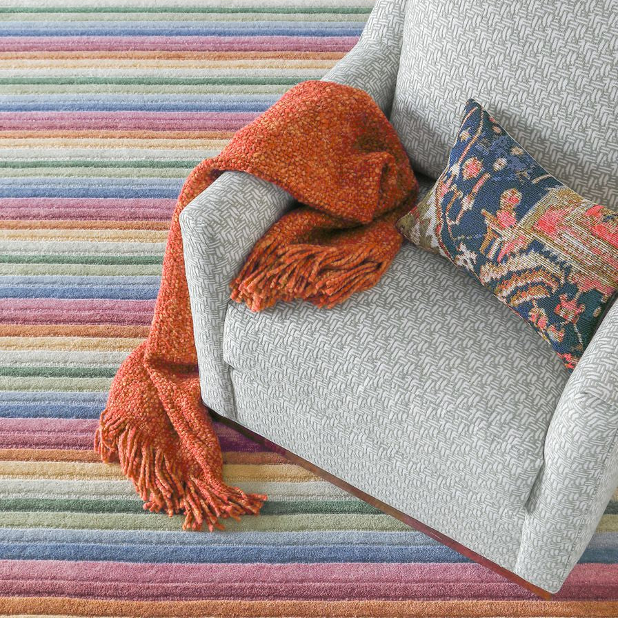 Maine Cottage Surrey Stripe Wool Rug 