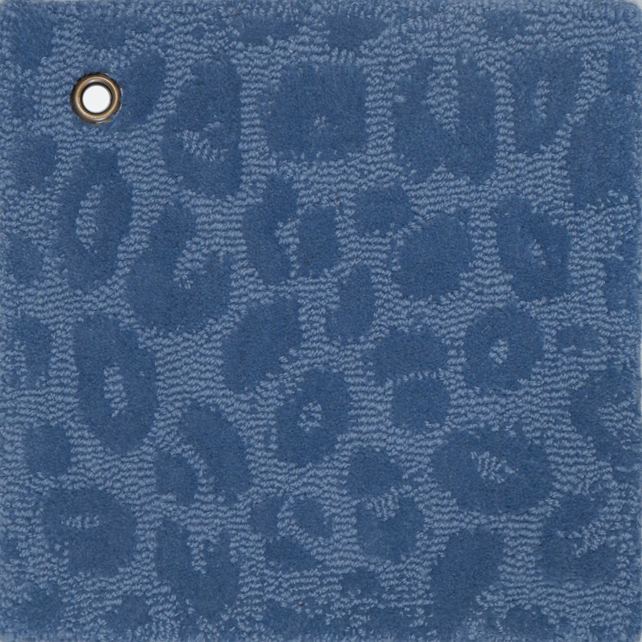 Maine Cottage Leopardess Cobalt Wool Rug 