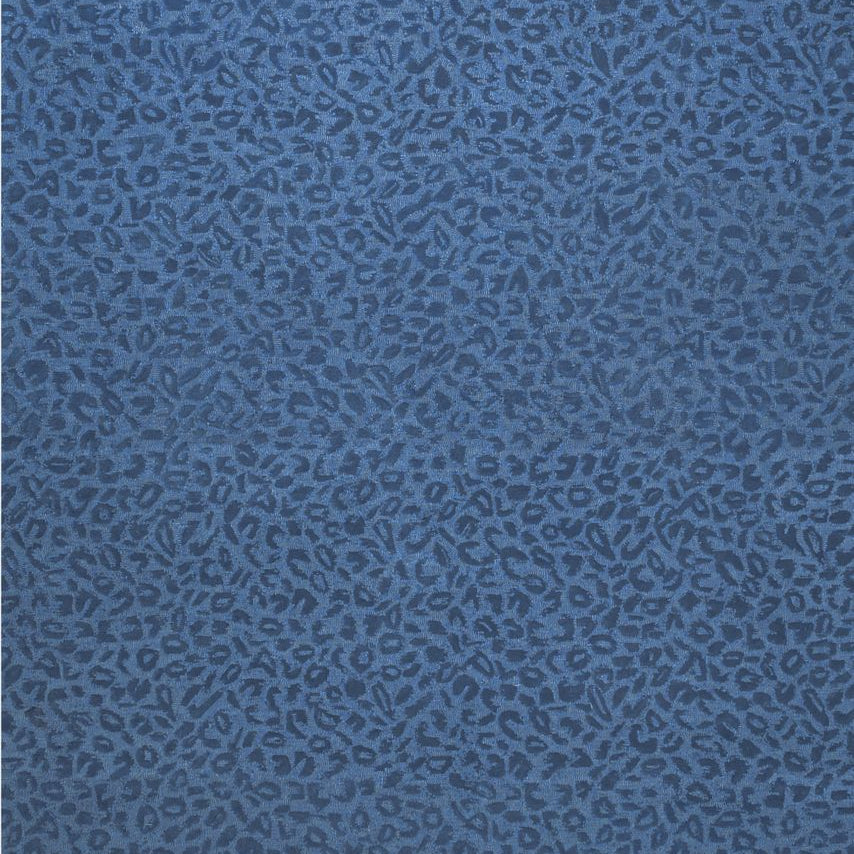 Maine Cottage Leopardess Cobalt Wool Rug 